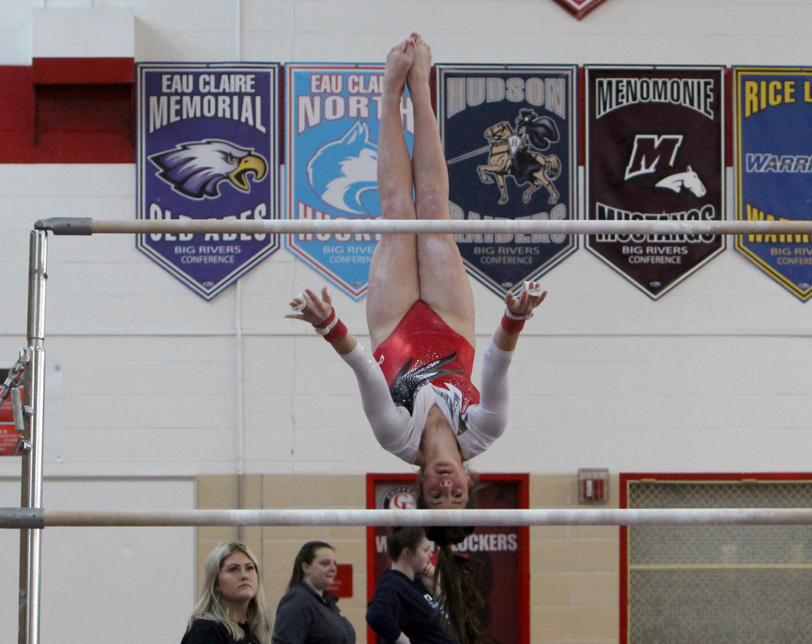 Big Rivers Conference Gymnastics Meet at Chippewa Falls 2-16-19